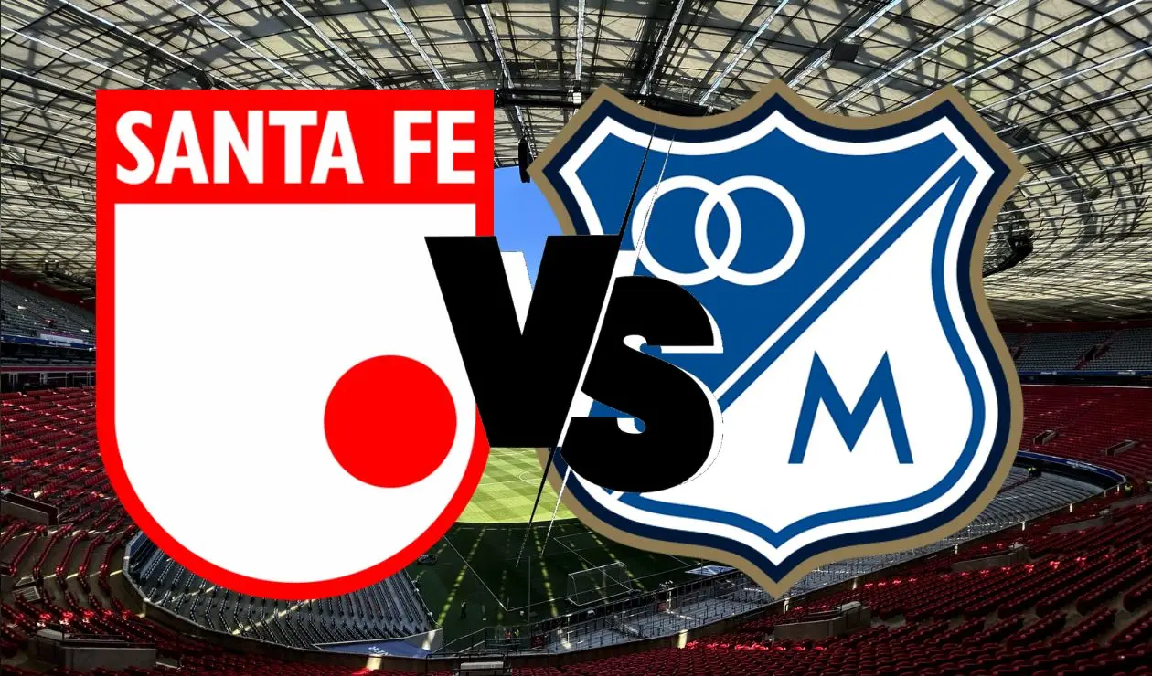 Santa Fe vs Millonarios, Liga Betplay