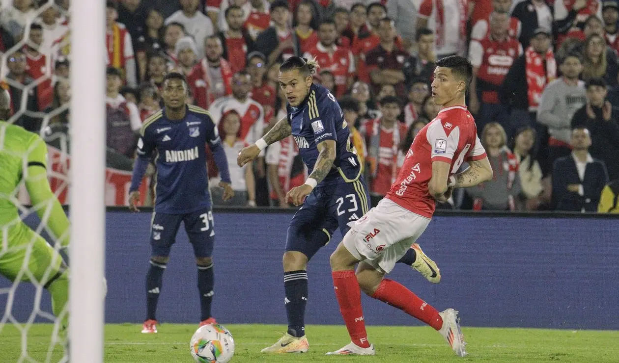 Santa Fe vs Millonarios, cuadrangulares Liga Betplay 2024-2
