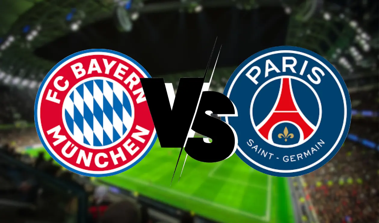 Bayern Munich vs PSG Champions League 26 de noviembre