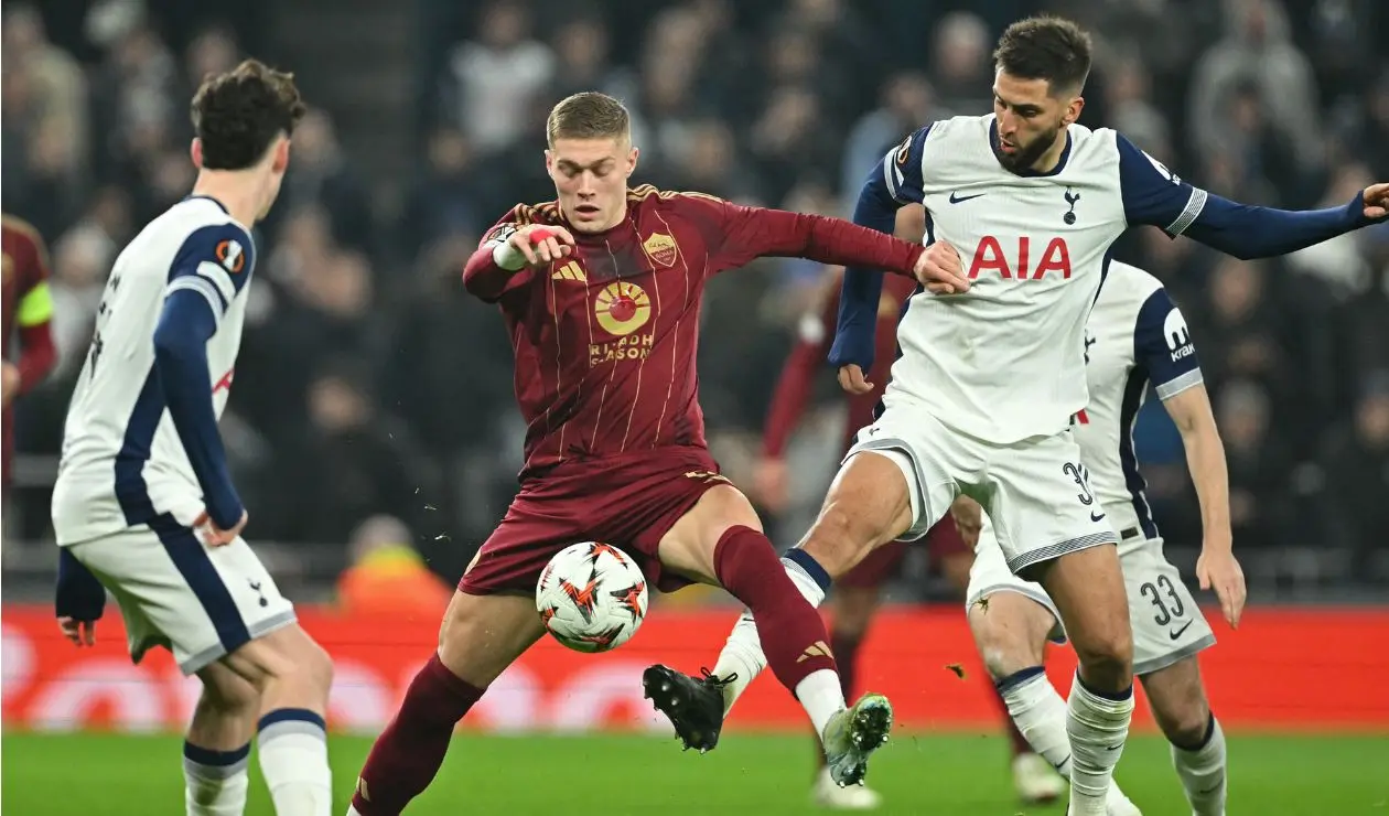 jUGADORES Tottenham y Roma