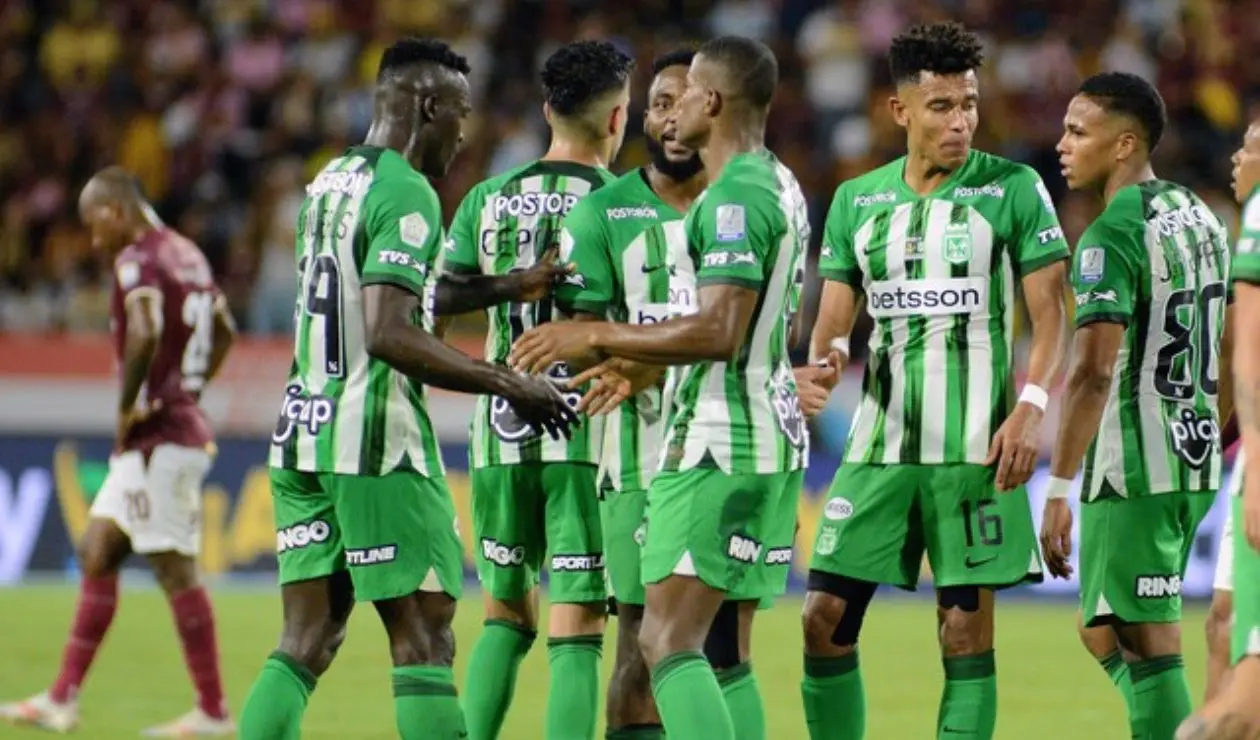 Atlético Nacional en duelo ante Tolima por la final de Liga BetPlay 2024 II