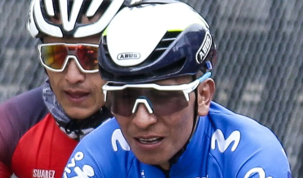 Nairo Quintana con Movistar