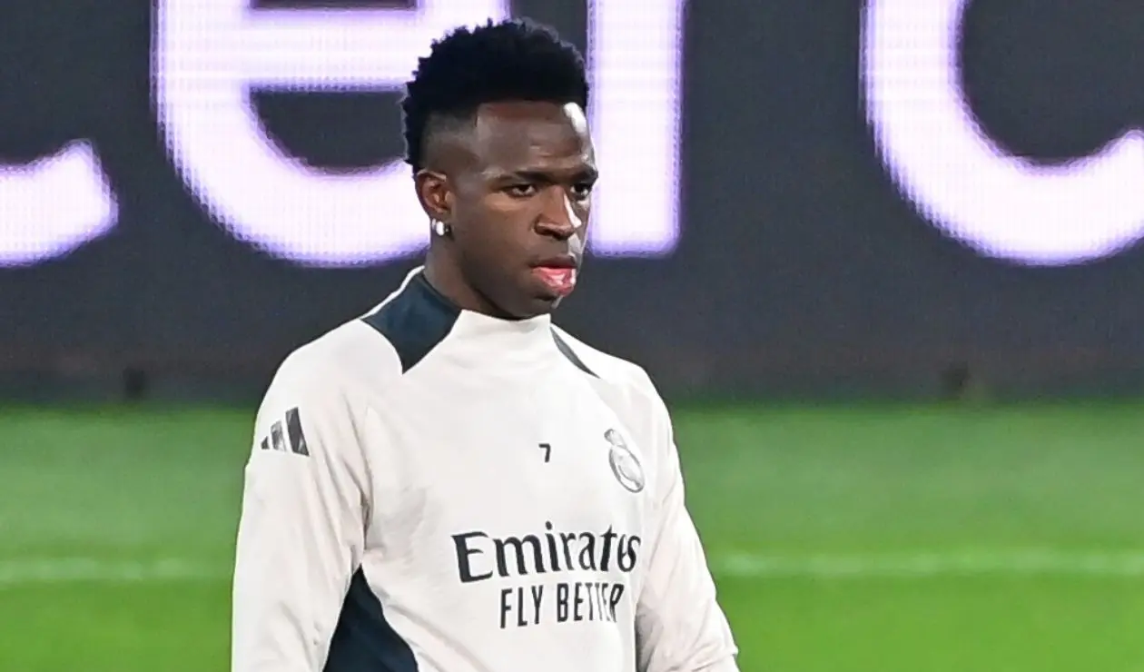 Vinicius con el Real Madrid