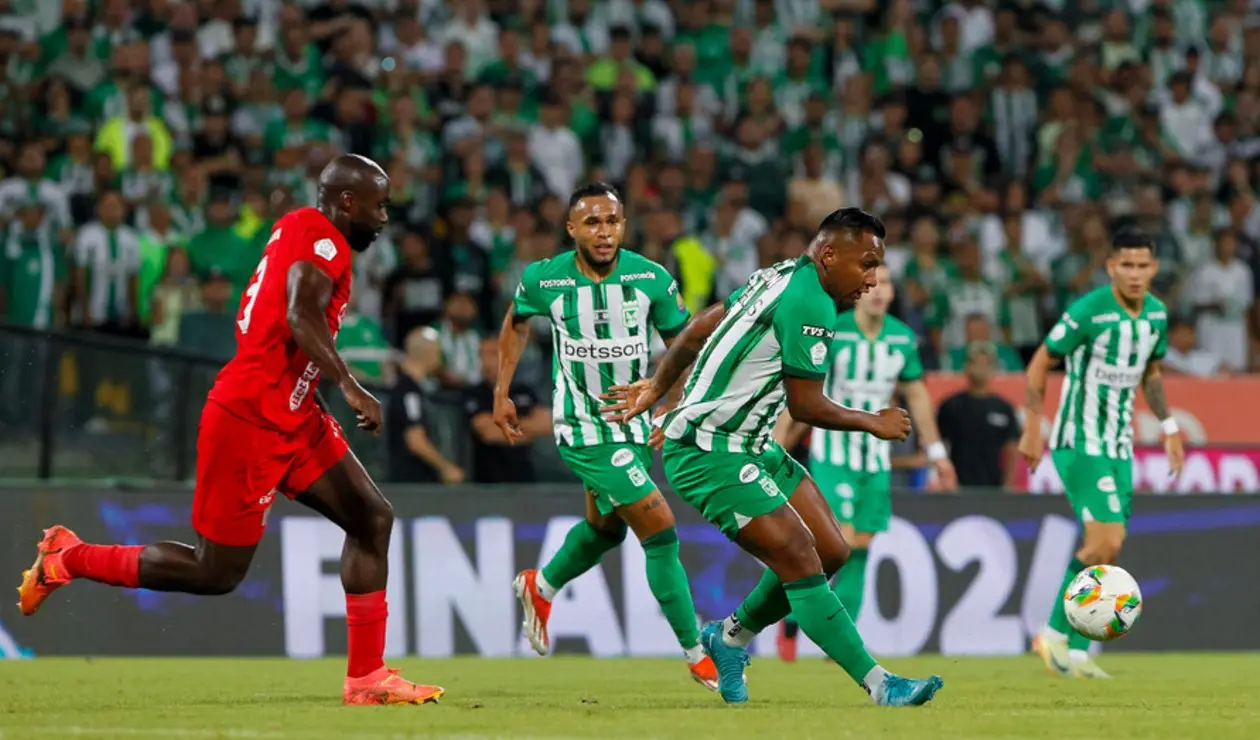Alfredo Morelos, futbolista de Atlético Nacional