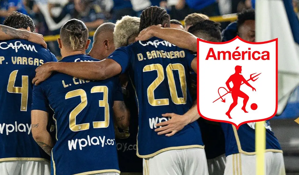 Millonarios y escudo del América