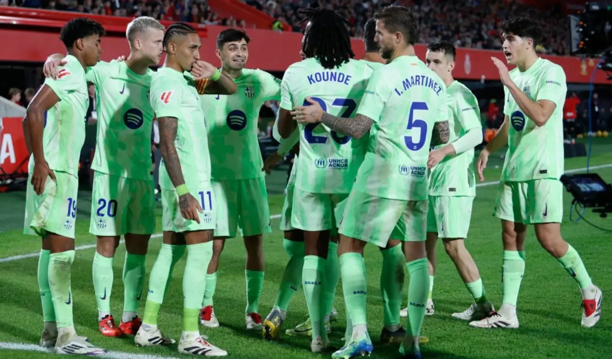 Barcelona en la liga de España 2024-2025