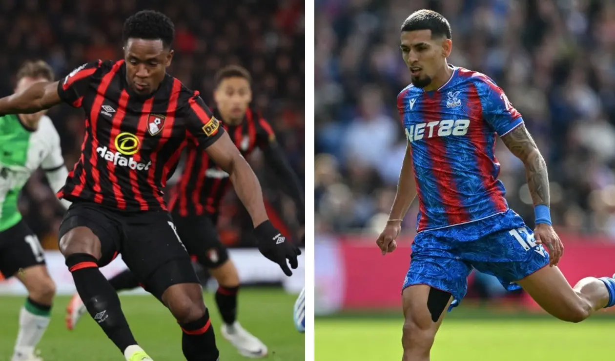 Bournemouth y Crystal Palace se enfrentan por la Premier League 2024-2025