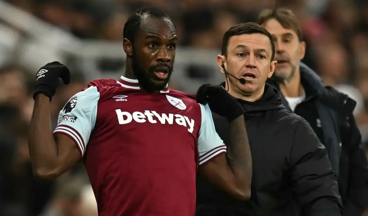 El futbolista británico-jamaicano Michail Antonio, del West Ham United