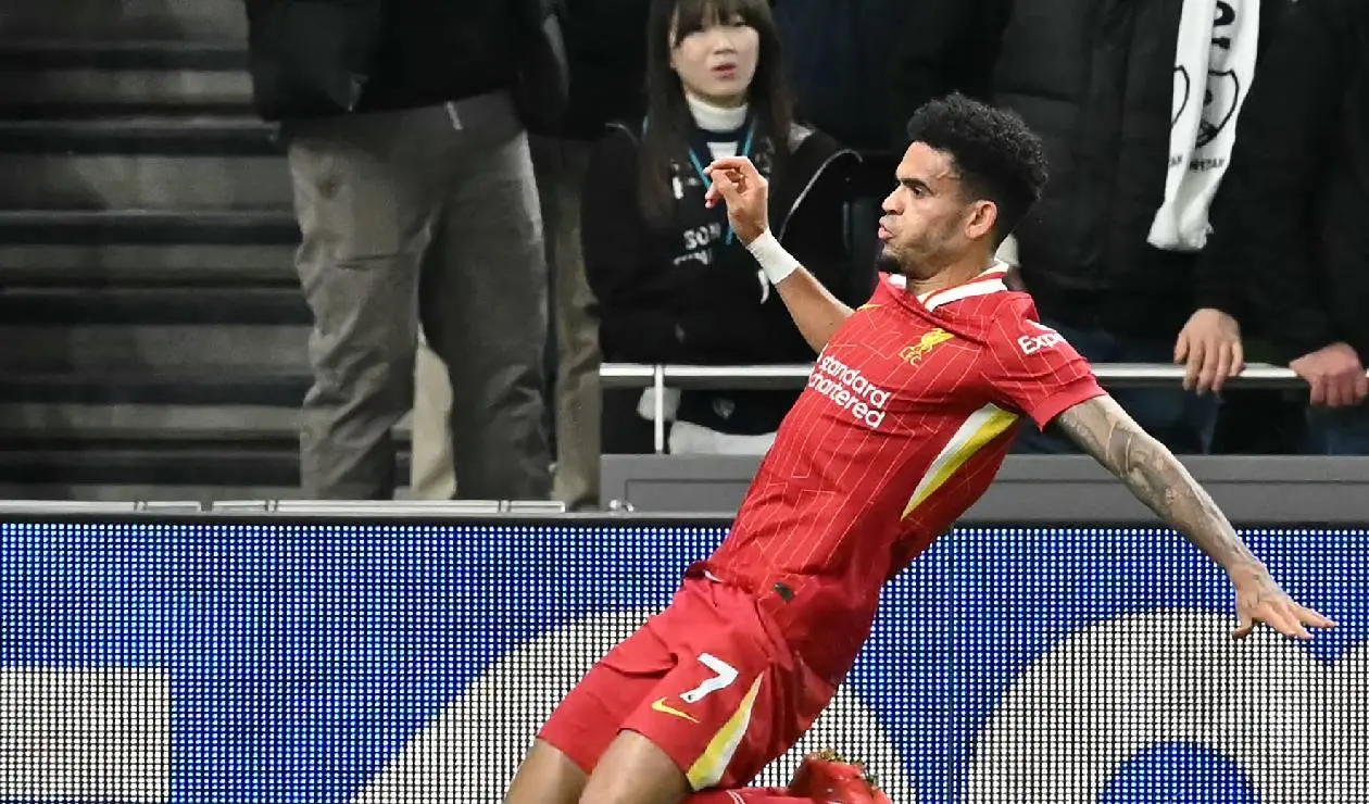 Luis Díaz marcó doblete frente a Tottenham