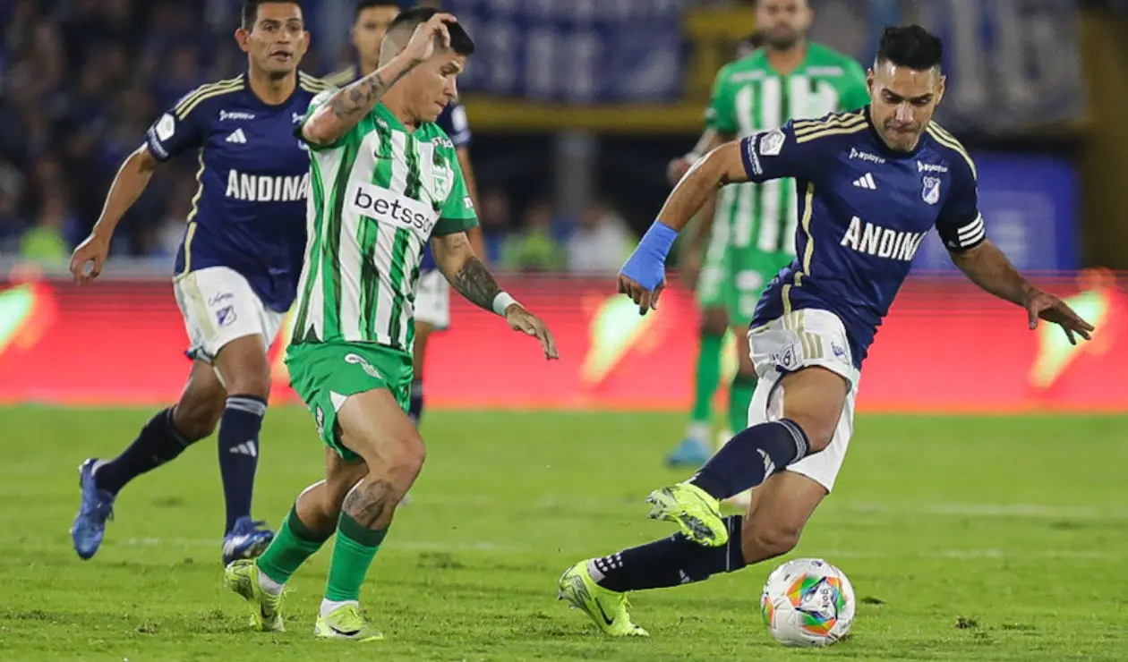 Millonarios y Nacional en duelo por los cuadrangulares de Liga BetPlay 2024 II