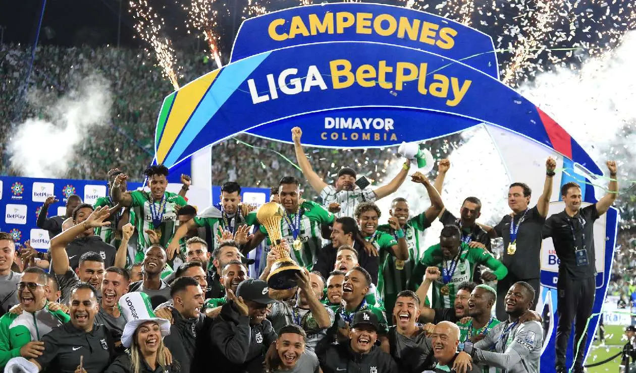 Nacional, campeón de la Liga BetPlay