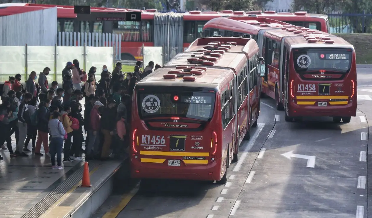 Pasaje de TransMilenio a menos de $2.500