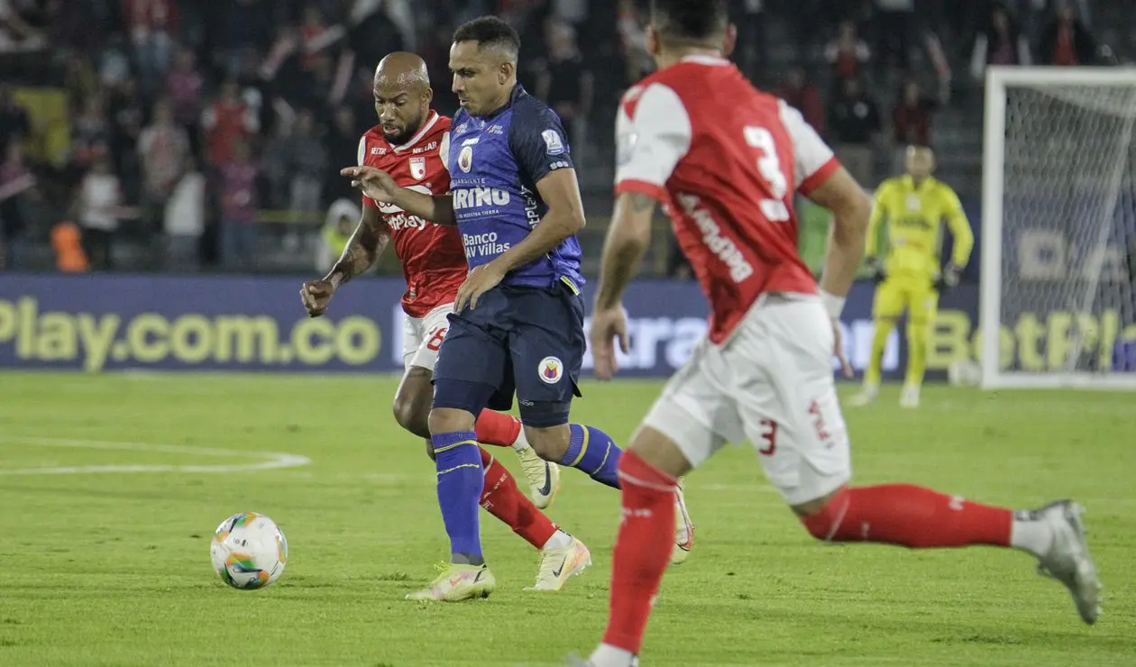 Santa Fe vs Pasto, cuadrangulares Liga Betplay