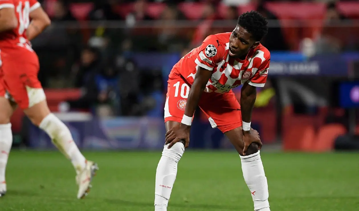 Yáser Asprilla, colombiano en el Girona de España