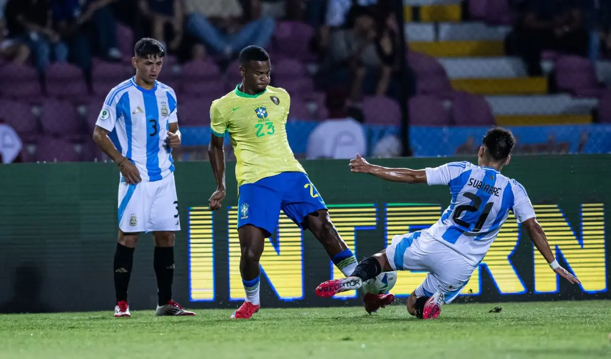 Batacazo mundial: Argentina vapuleó a Brasil en el Sudamericano Sub 20