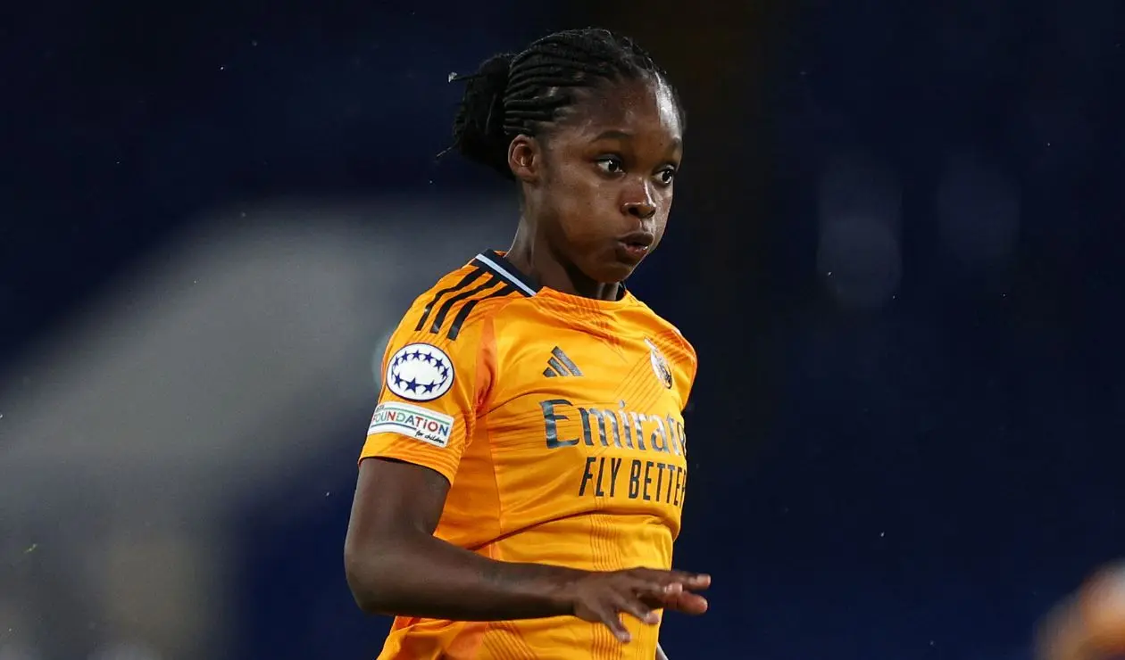 Linda Caicedo con el Real Madrid