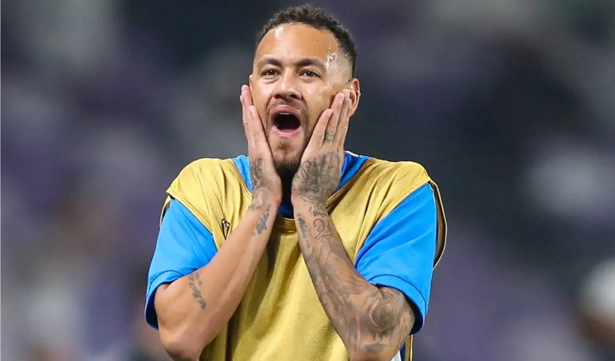 Neymar entrena con Al Hilal