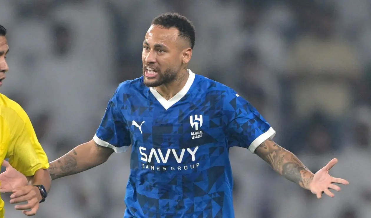 Neymar con Al Hilal