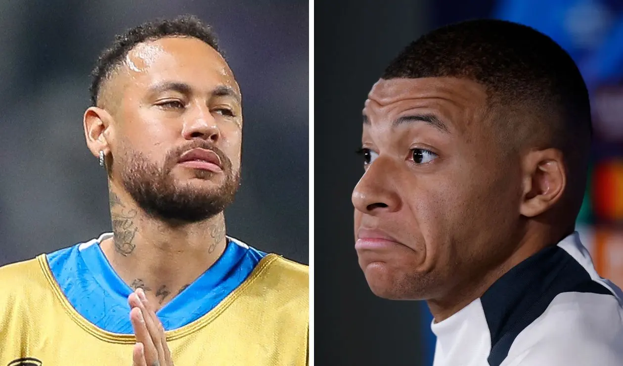 Neymar y Mbappé