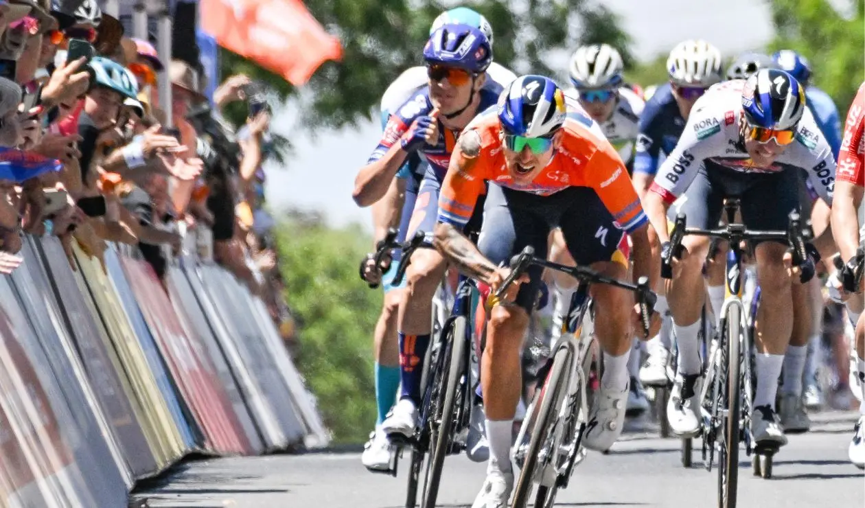 Tour Down Under 2025: colombianos en la general tras la etapa 2