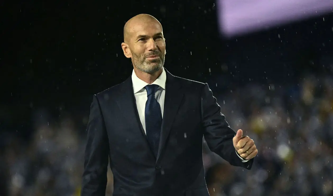 Zinedine Zidane, técnico francés