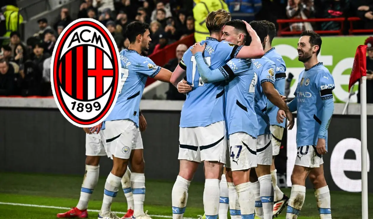 Milan fichará figura de Manchester City