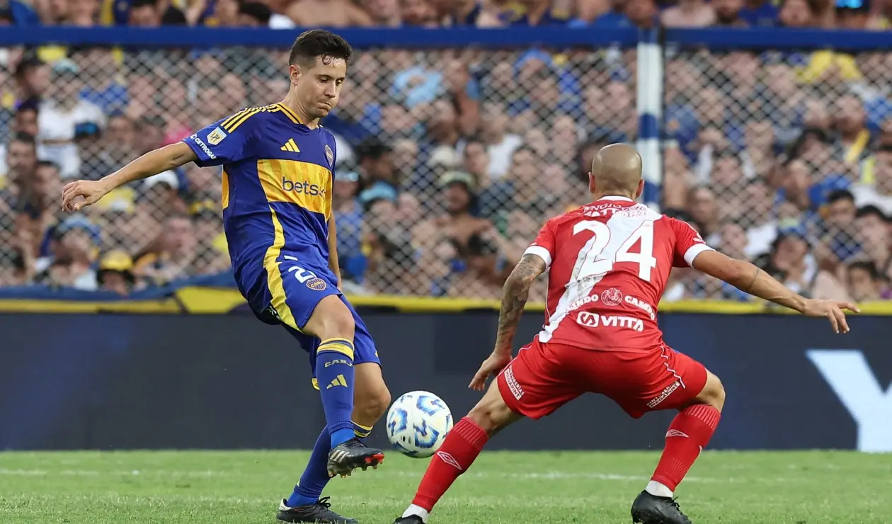 Ander Herrera debutó en Boca Juniors