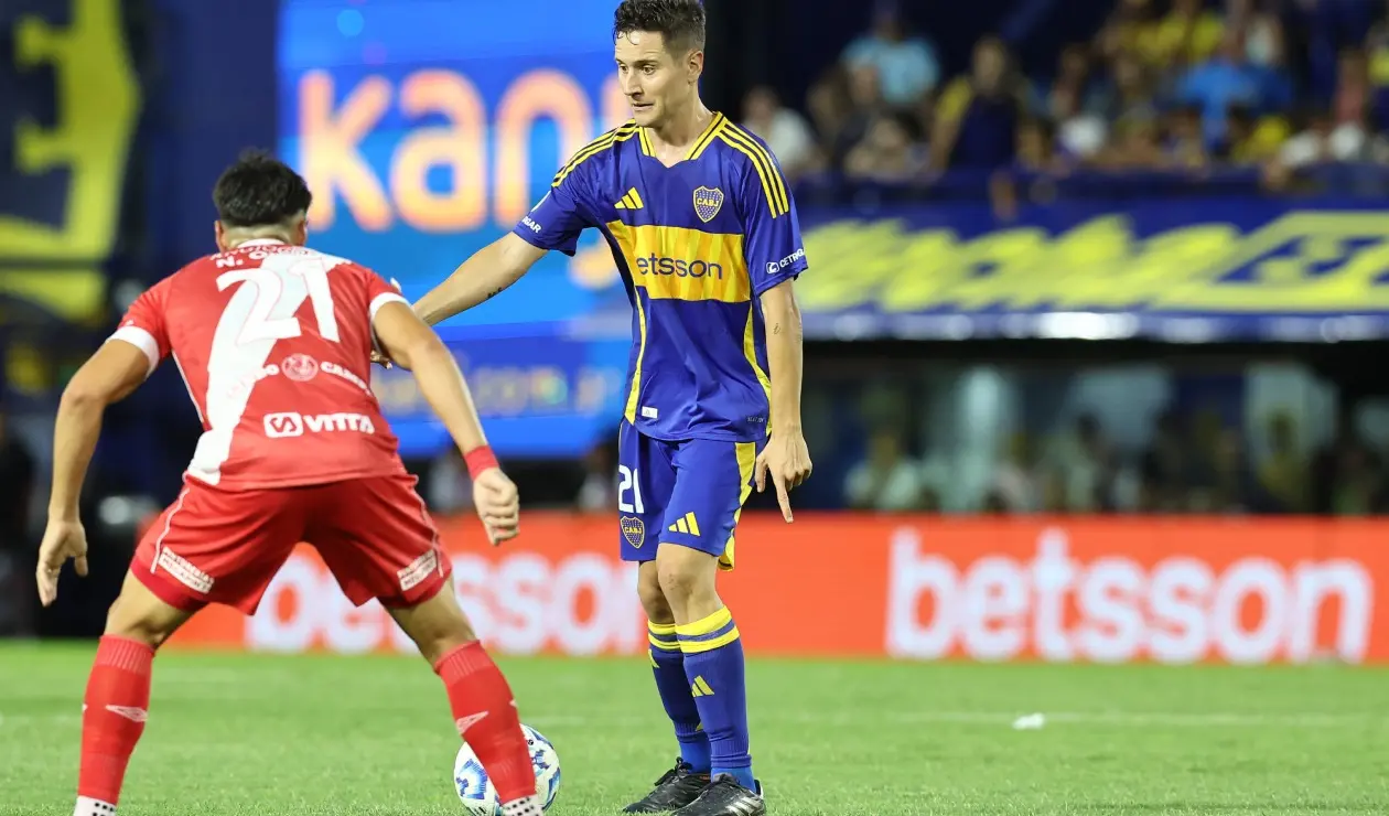 Ander Herrera debutó en Boca Juniors