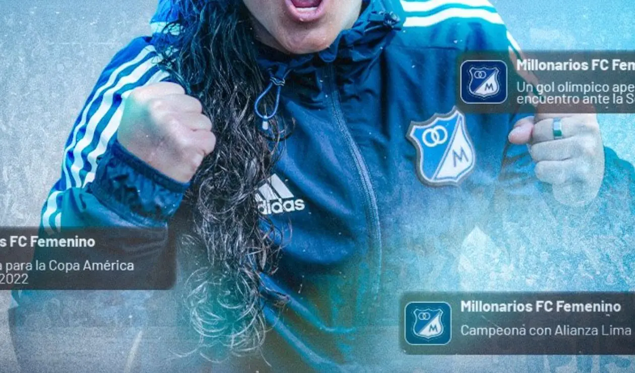 Millonarios hace oficial la llegada de Angie Castañeda para la Liga BetPlay Femenina