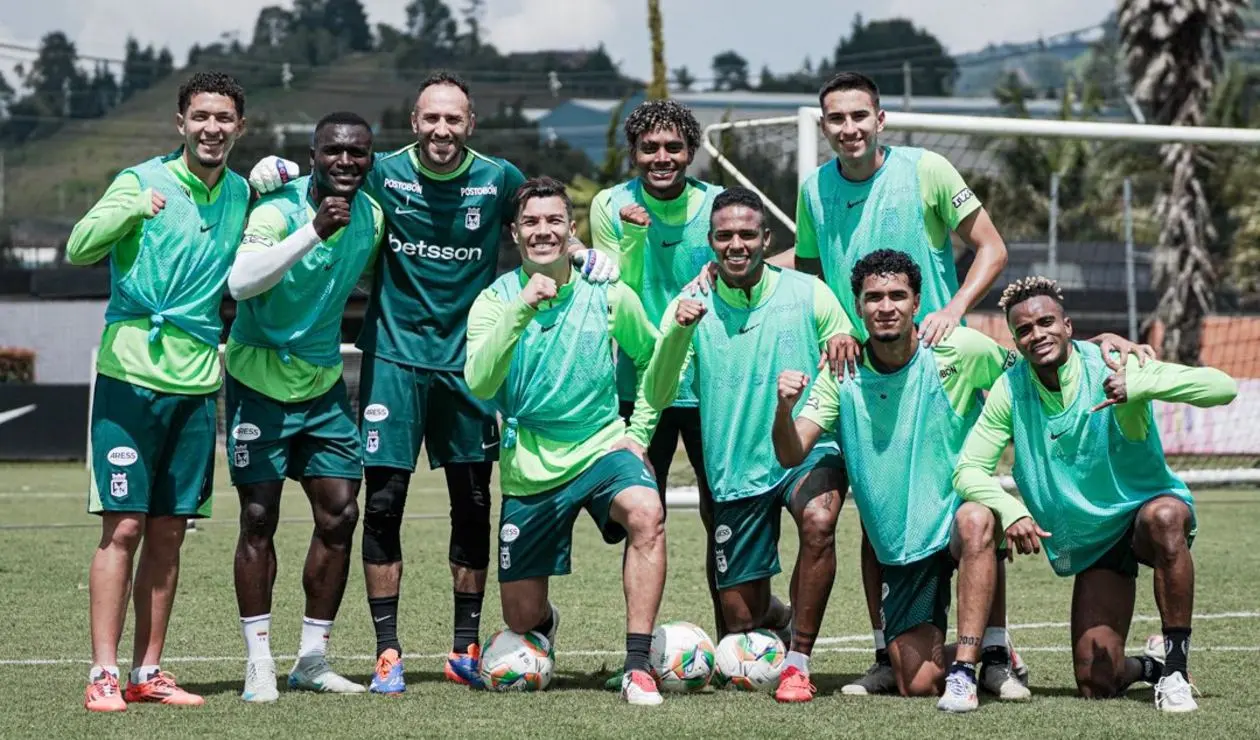 Entrenamiento de Atlético Nacional - 2025