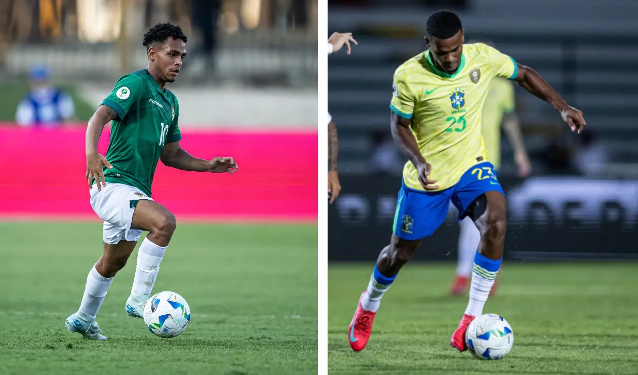 Bolivia y Brasil se enfrentan por el Sudamericano Sub-20 del 2025
