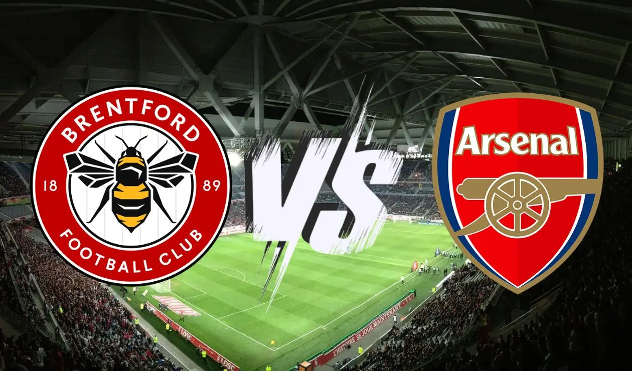 Escudos Brentford vs Arsenal
