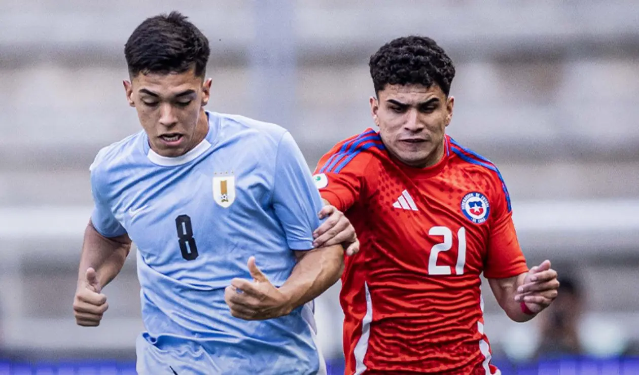 Uruguay vs Chile, Sudamericano sub 20