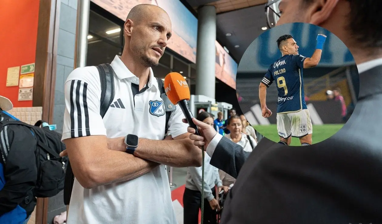 David González dijo que Radamel Falcao ya tiene fecha de regreso a Millonarios 