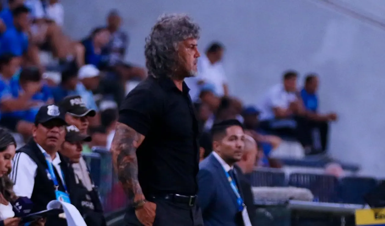 Leonel Álvarez con Emelec