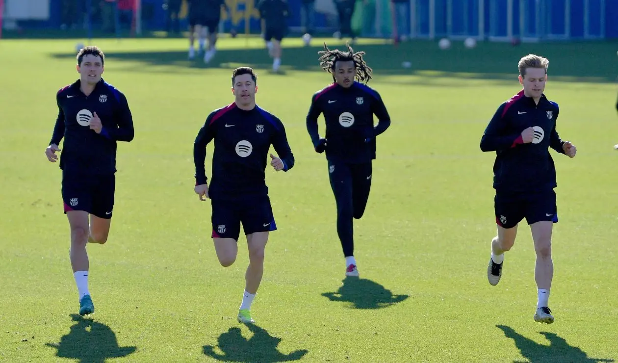 Entrenamiento FC Barcelona