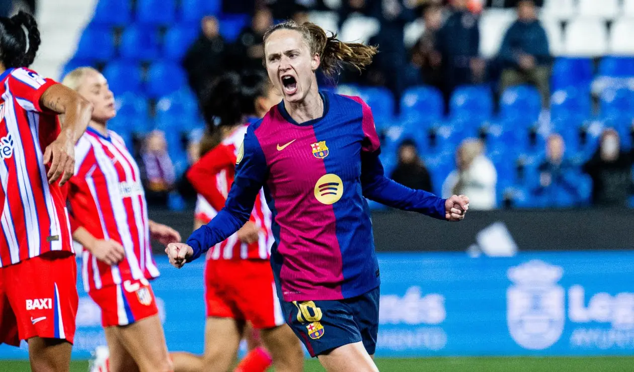 FC Barcelona Femenino venció al Atlético de Madrid