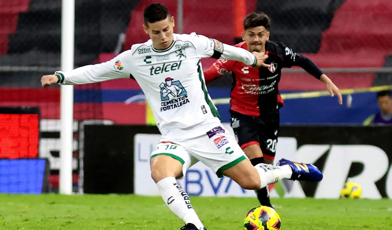 James Rodríguez en el Club León