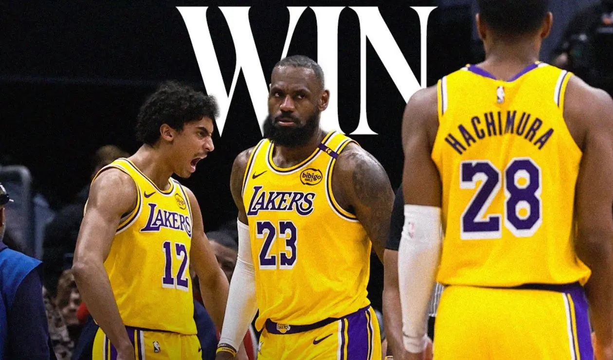 Lakers vuelve a ganar en la NBA con ayuda de LeBron y Bronny James