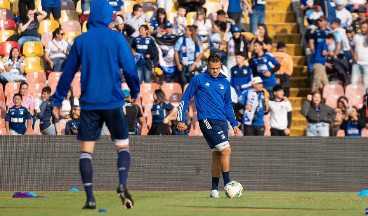 Millonarios en el entrenamiento antes de enfrentar a América en pretemporada
