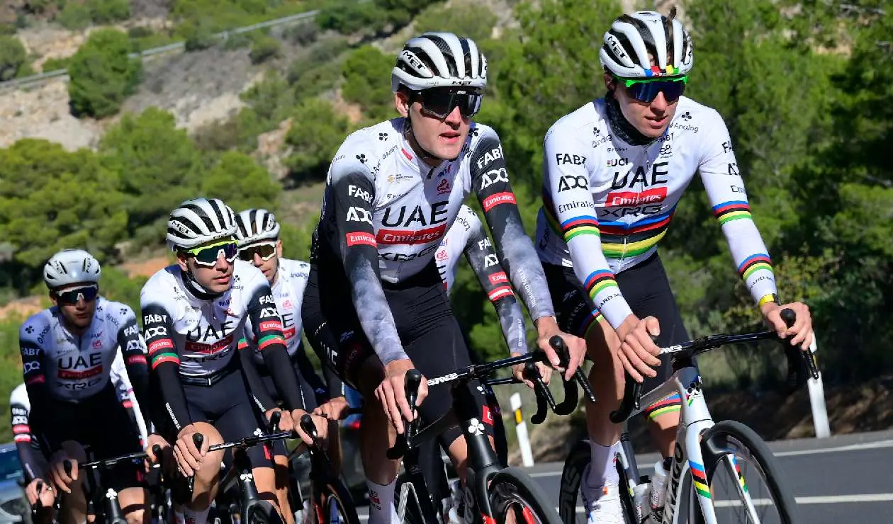UAE Team Emirates y Pogacar en la temporada 2025