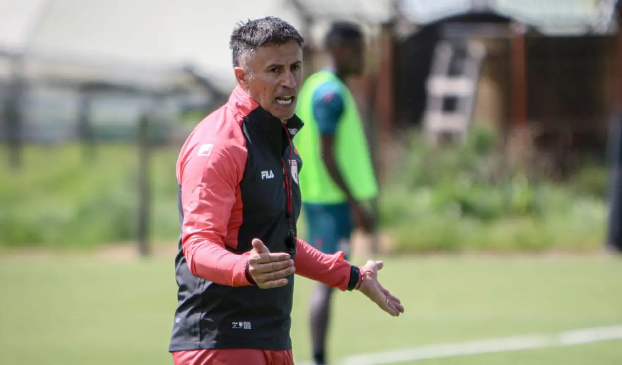Pablo Peirano, entrenador Santa Fe