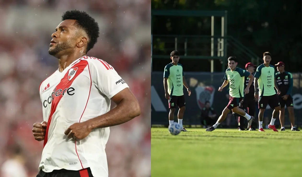 River Plate vs selección de México