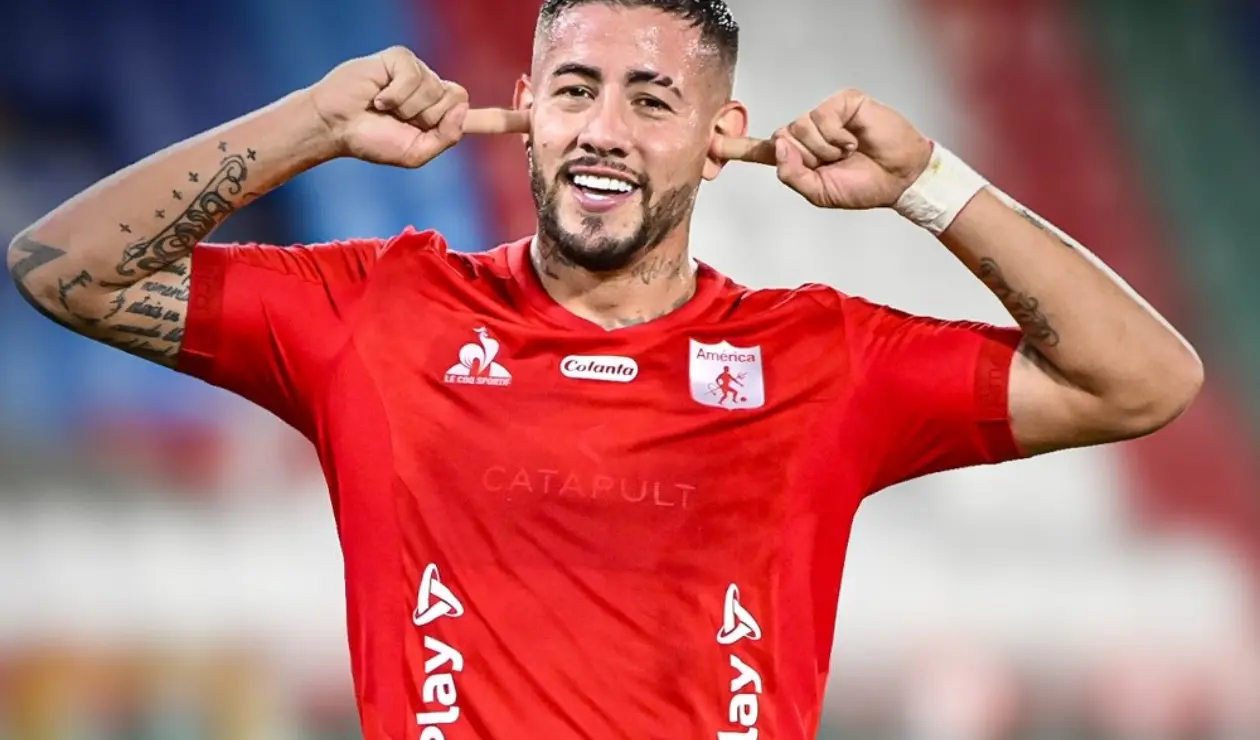 Rodrigo Holgado con América de Cali