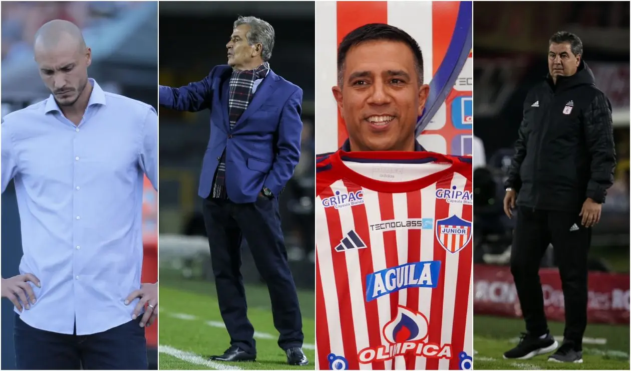 Técnicos de la Liga BetPlay