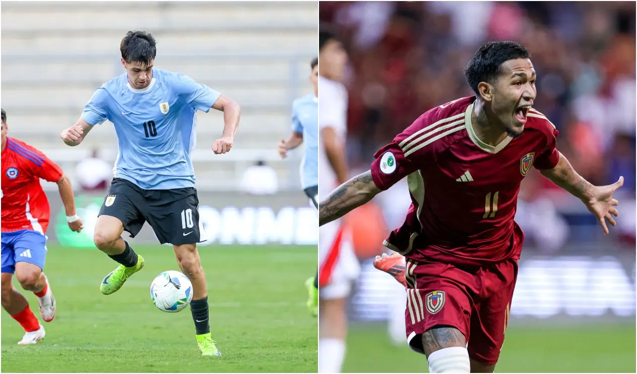 Uruguay y Venezuela, Sudamericano sub 20
