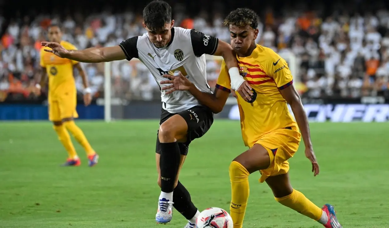 Valencia y Barcelona en duelo por LaLiga 2023-2024