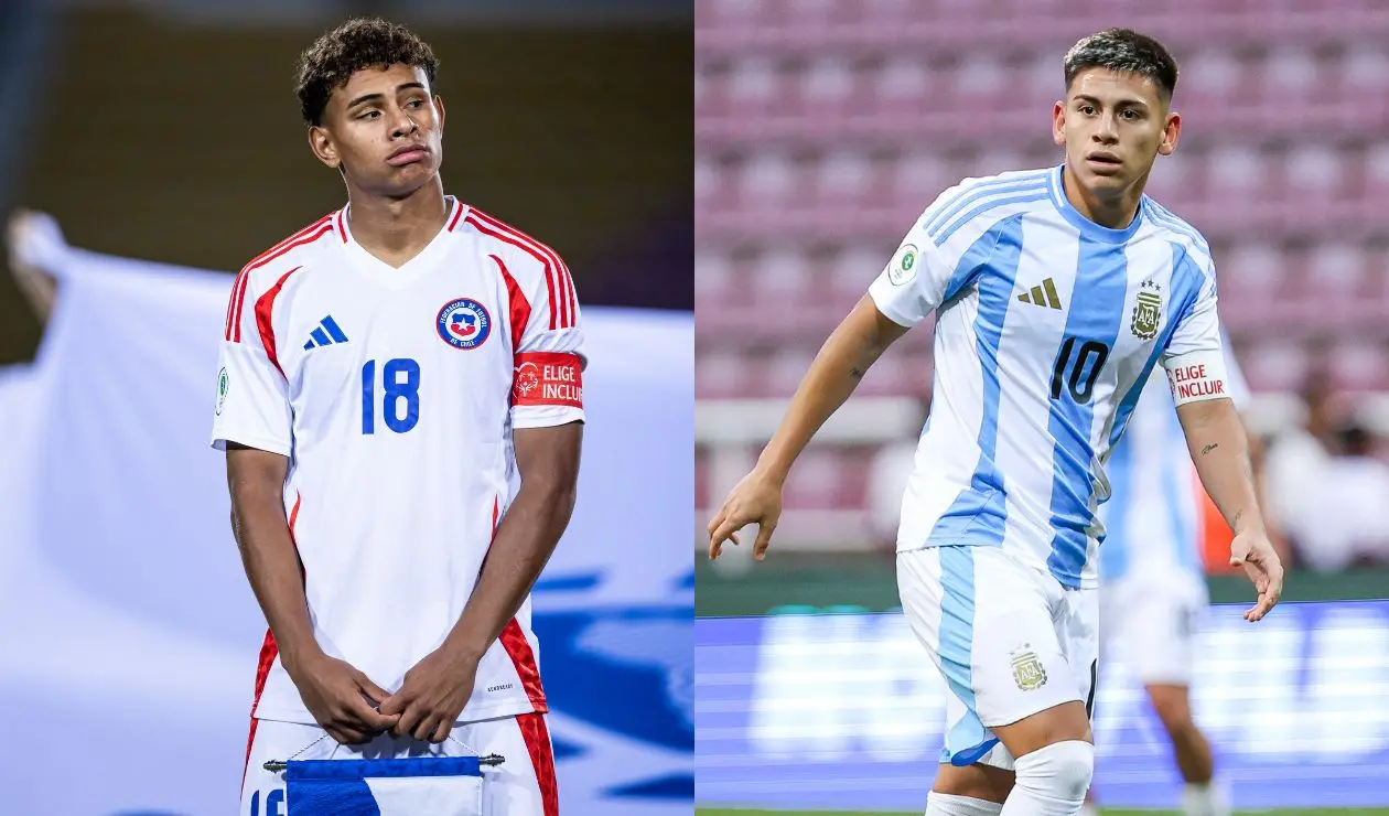 A qué hora y cómo VER EN VIVO Chile vs Argentina; Sudamericano Sub 20