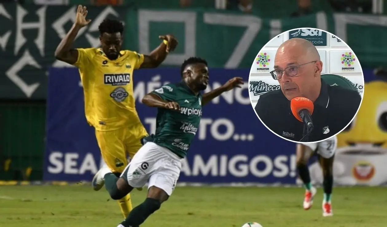 Arias señaló culpables tras el empate del Cali: "No me voy contento"