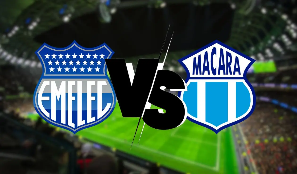 Emelec vs Macará en la LigaPro de Ecuador
